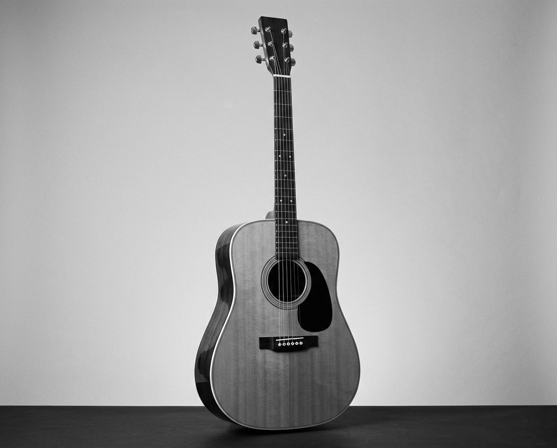 Steel acoustic guitar